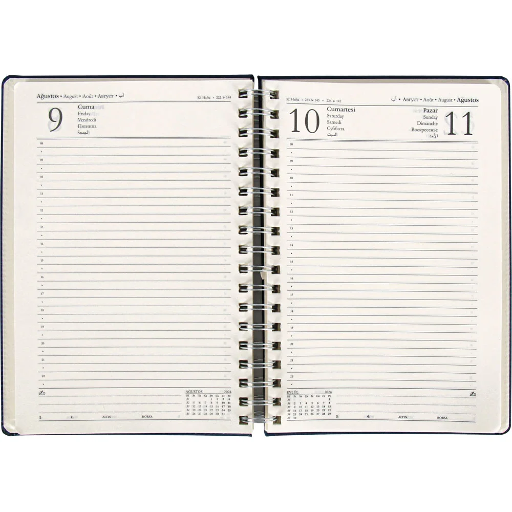 Gizli Spiralli Günlük Ajanda 2