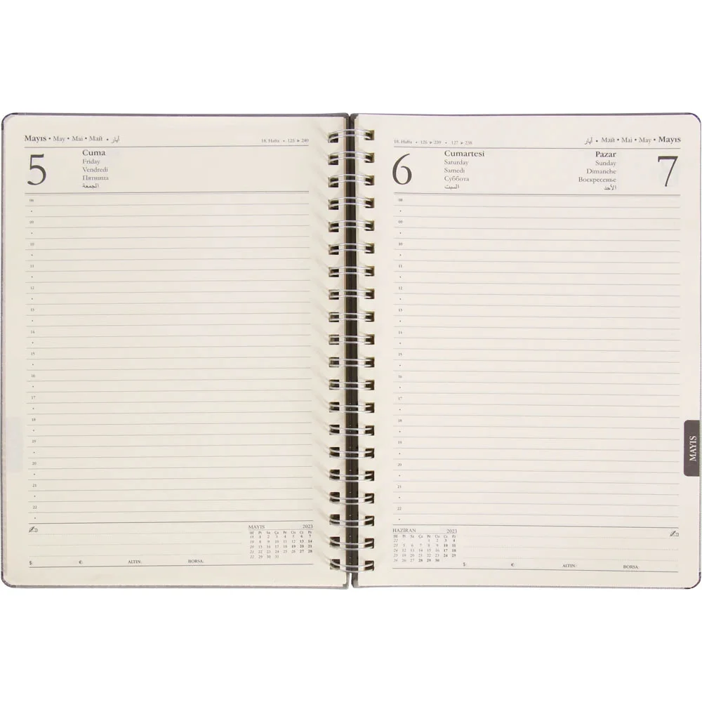 Spiralli Günlük Ajanda 2